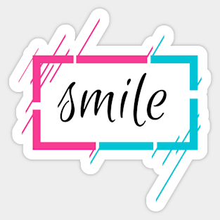 Smile Sticker